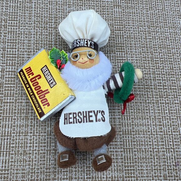 Mr Goodbar Hershey's Vintage Ornament Xmas Holiday Baker - Picture 2 of 4